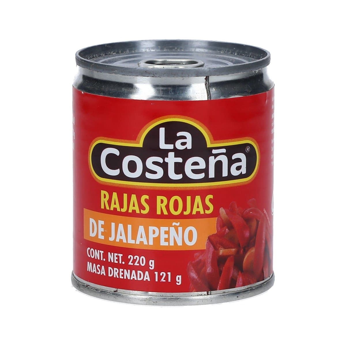 Rajas Rojas La Costeña Jalapeño 220 g Rajas Rojas La Costeña Jalapeño 220 g