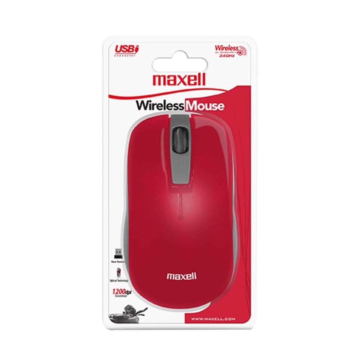 Mouse Wireless Maxell M/MOWL100 Mouse Wireless Maxell M/MOWL100