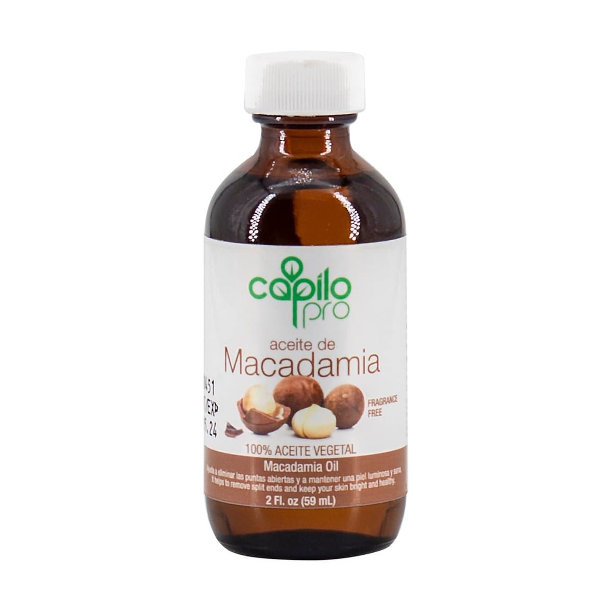 Aceite Capilo Macadamia 2 Oz Aceite Capilo Macadamia 2 Oz