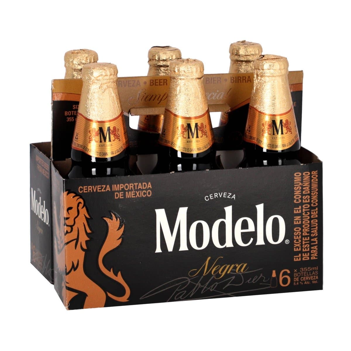 Cerveza Modelo Negra Six Pack 355ml Cerveza Modelo Negra Six Pack 355ml