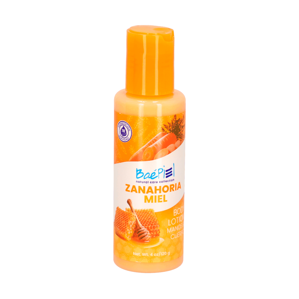 Loción Boé Piel Zanahoria Miel 4Oz Loción Boé Piel Zanahoria Miel 4Oz