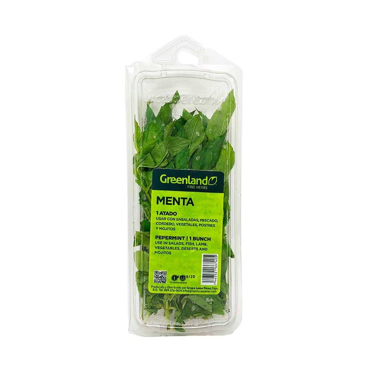 Menta Greenland 2 Oz Aprox. Menta Greenland 2 Oz Aprox.