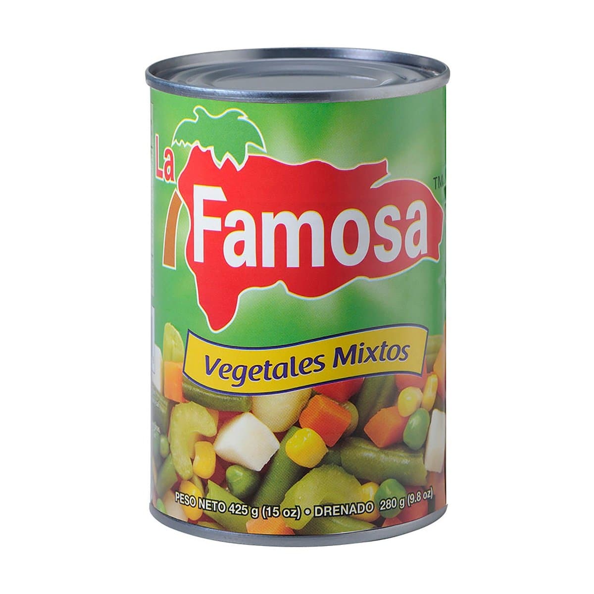 Vegetales Mixtos La Famosa 8 Oz Vegetales Mixtos La Famosa 8 Oz