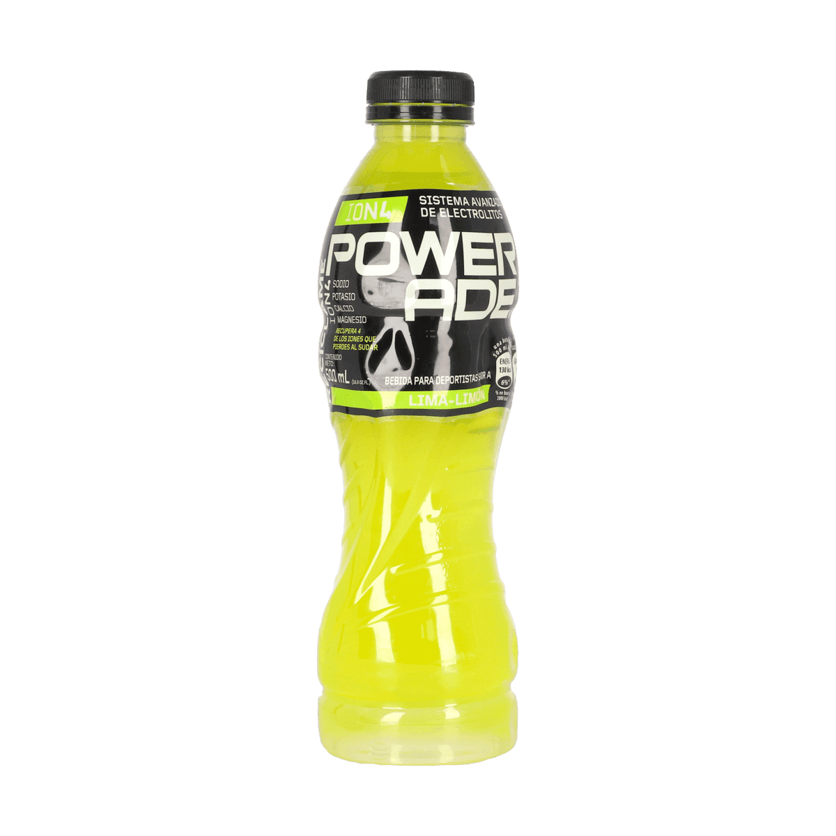 Bebida Energizante Powerade Limón 500ml Bebida Energizante Powerade Limón 500ml