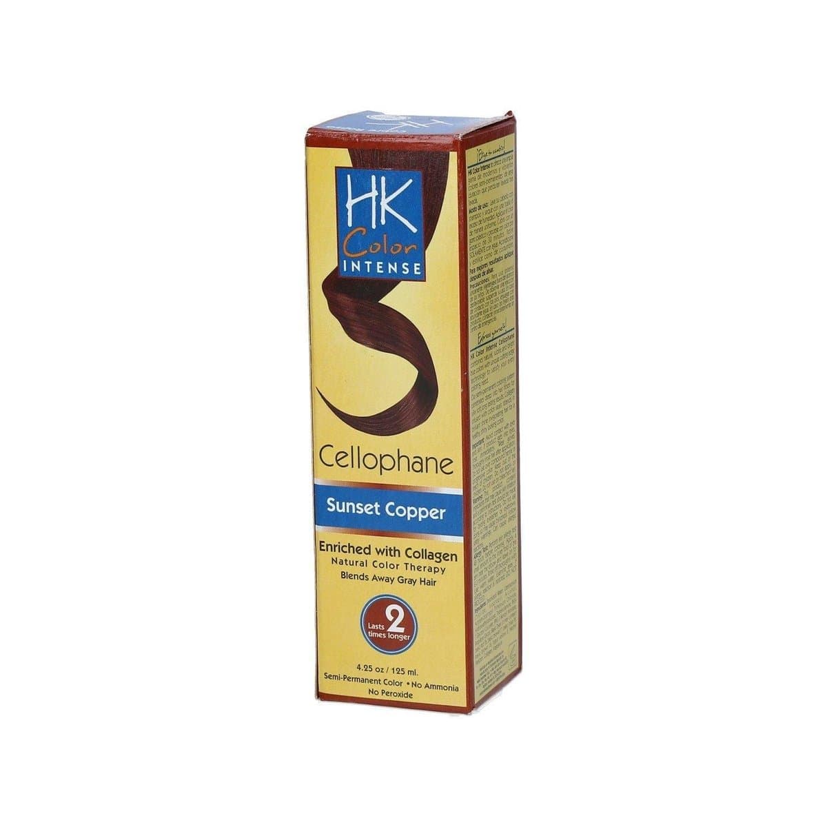 Cellophane Semi Permanente HK Color Cobre Al Atardecer 4.25 Oz Cellophane Semi Permanente HK Color Cobre Al Atardecer 4.25 Oz