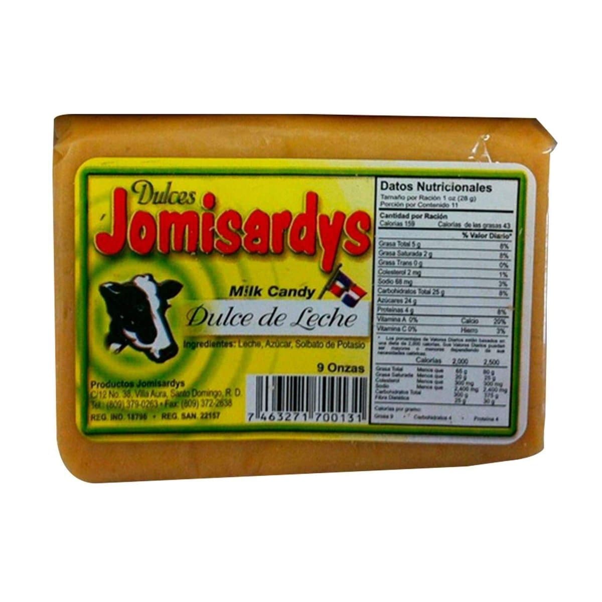 Dulce De Leche Criollo Jomisardys 9 Oz Dulce De Leche Criollo Jomisardys 9 Oz