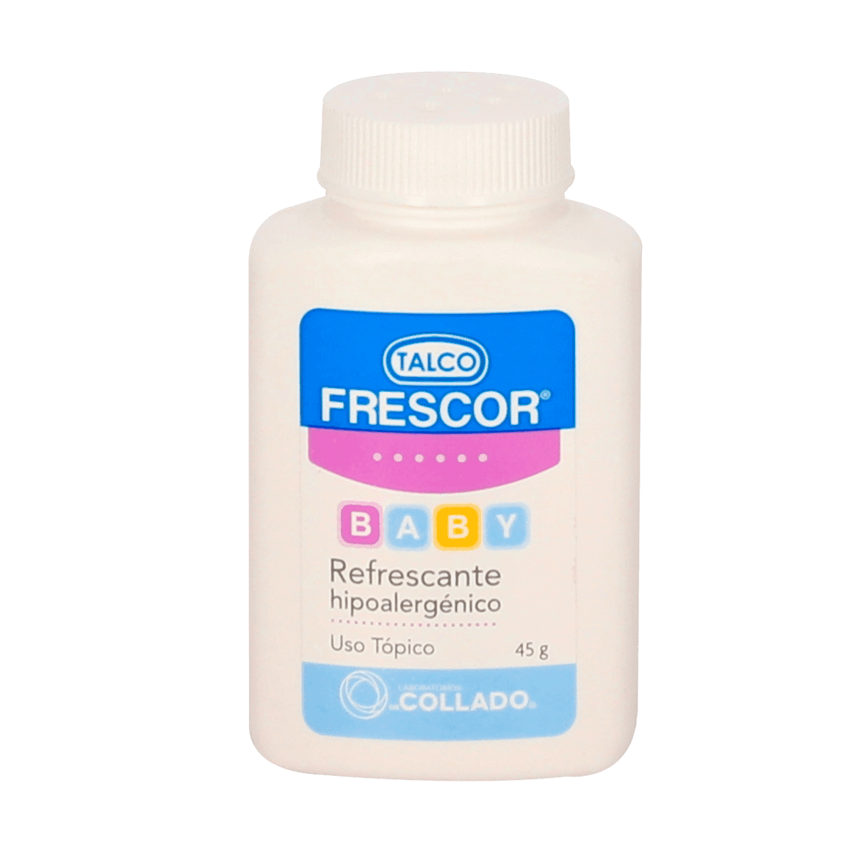 Frescante Hipoalergénico Talco baby 45gr. Frescante Hipoalergénico Talco baby 45gr.
