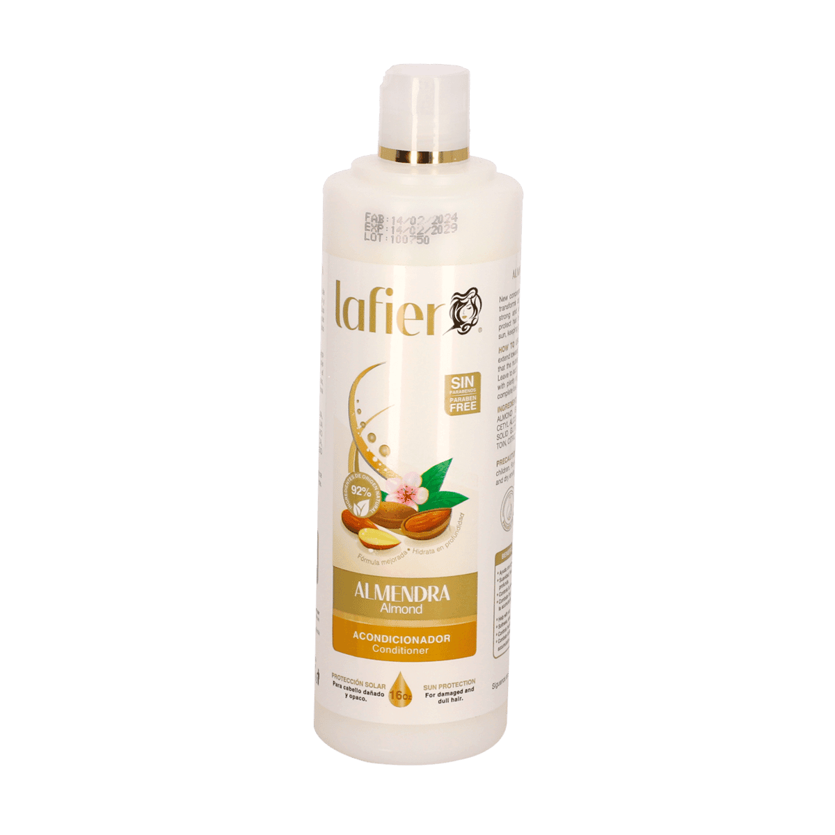 Acondicionador Lafier De Almendra 16 Oz Acondicionador Lafier De Almendra 16 Oz