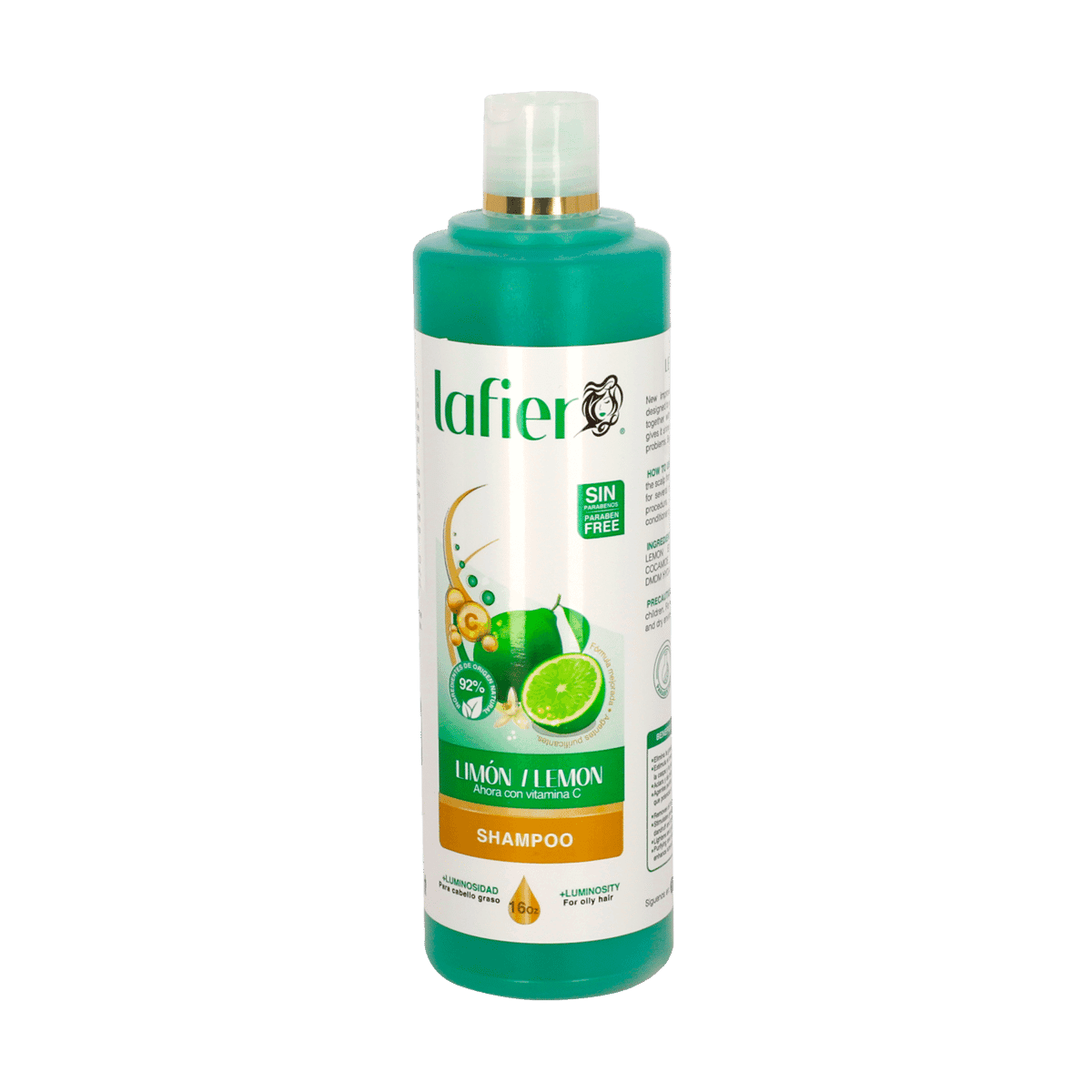 Shampoo Lafier Limón Y Vitamina C 16 Oz Shampoo Lafier Limón Y Vitamina C 16 Oz