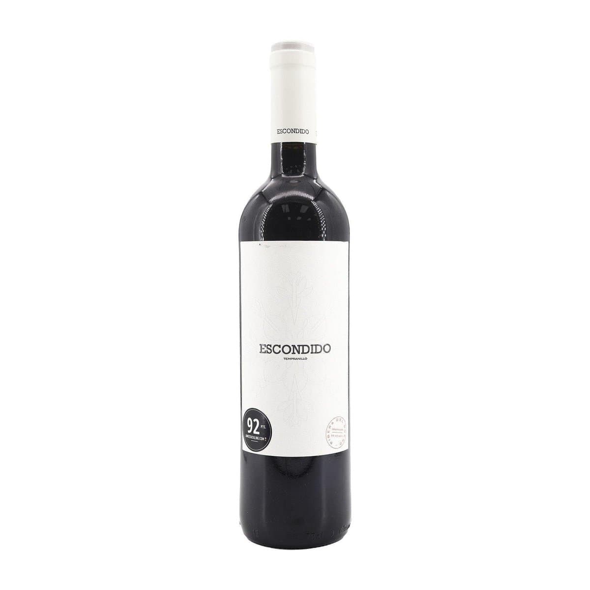 Vino Tinto escondido Ribera Del Duero Tempranillo 750ml Espana Vino Tinto escondido Ribera Del Duero Tempranillo 750ml Espana