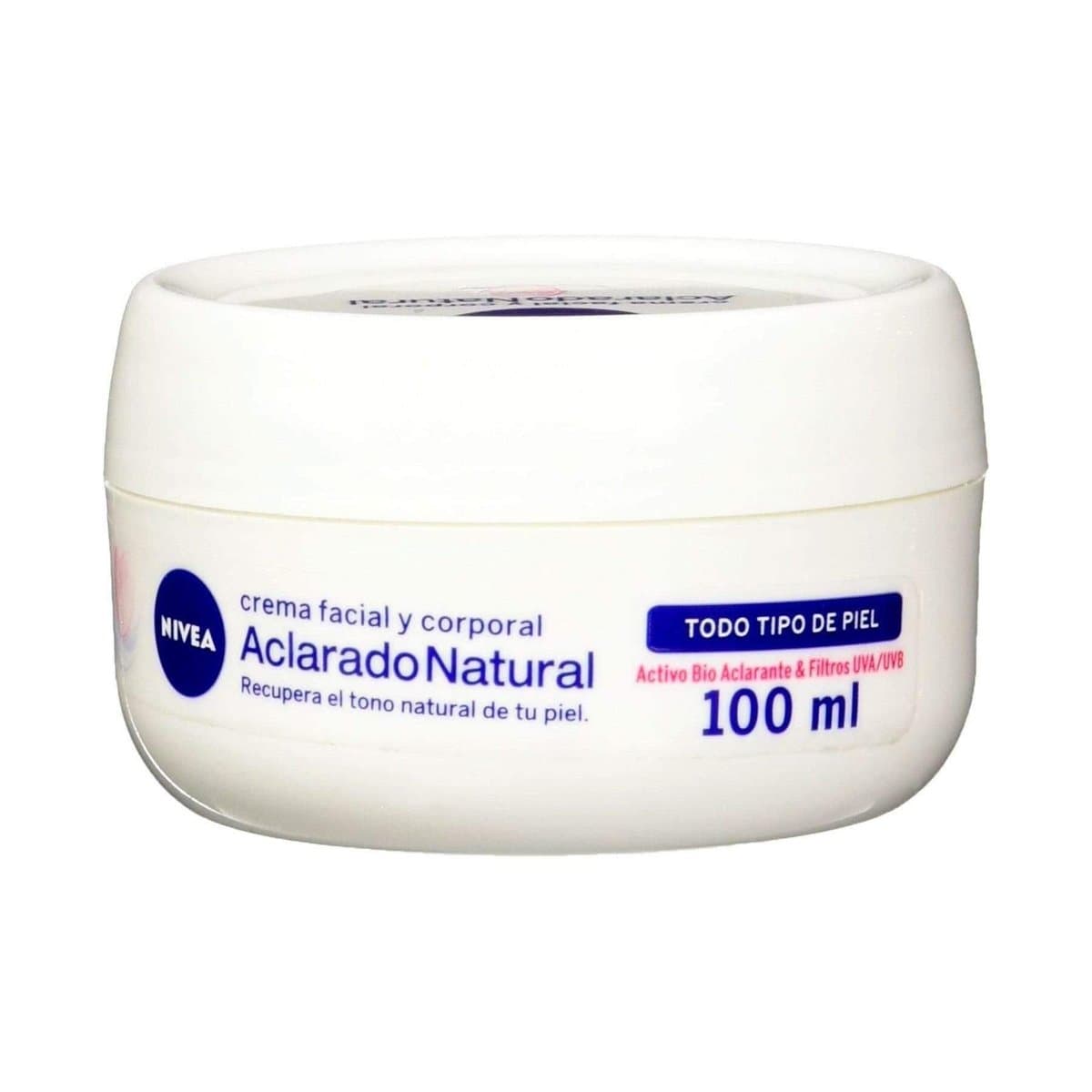 Crema Facial Y Corporal Nivea Aclarado Natural 100 ml Crema Facial Y Corporal Nivea Aclarado Natural 100 ml