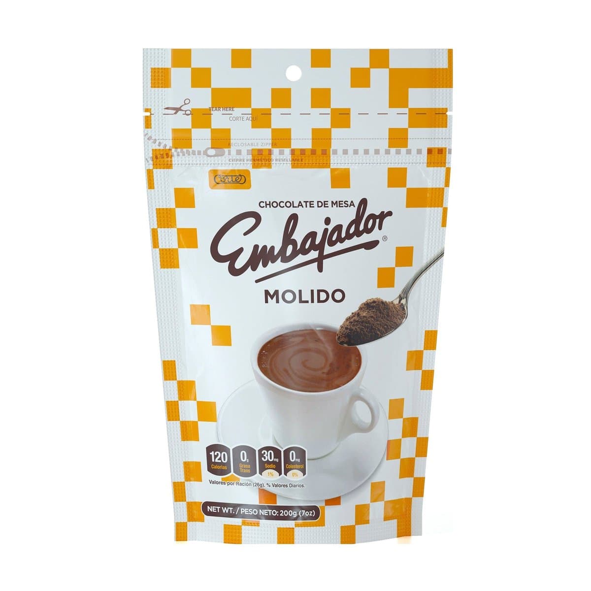 Chocolate Molido Embajador 200g Chocolate Molido Embajador 200g