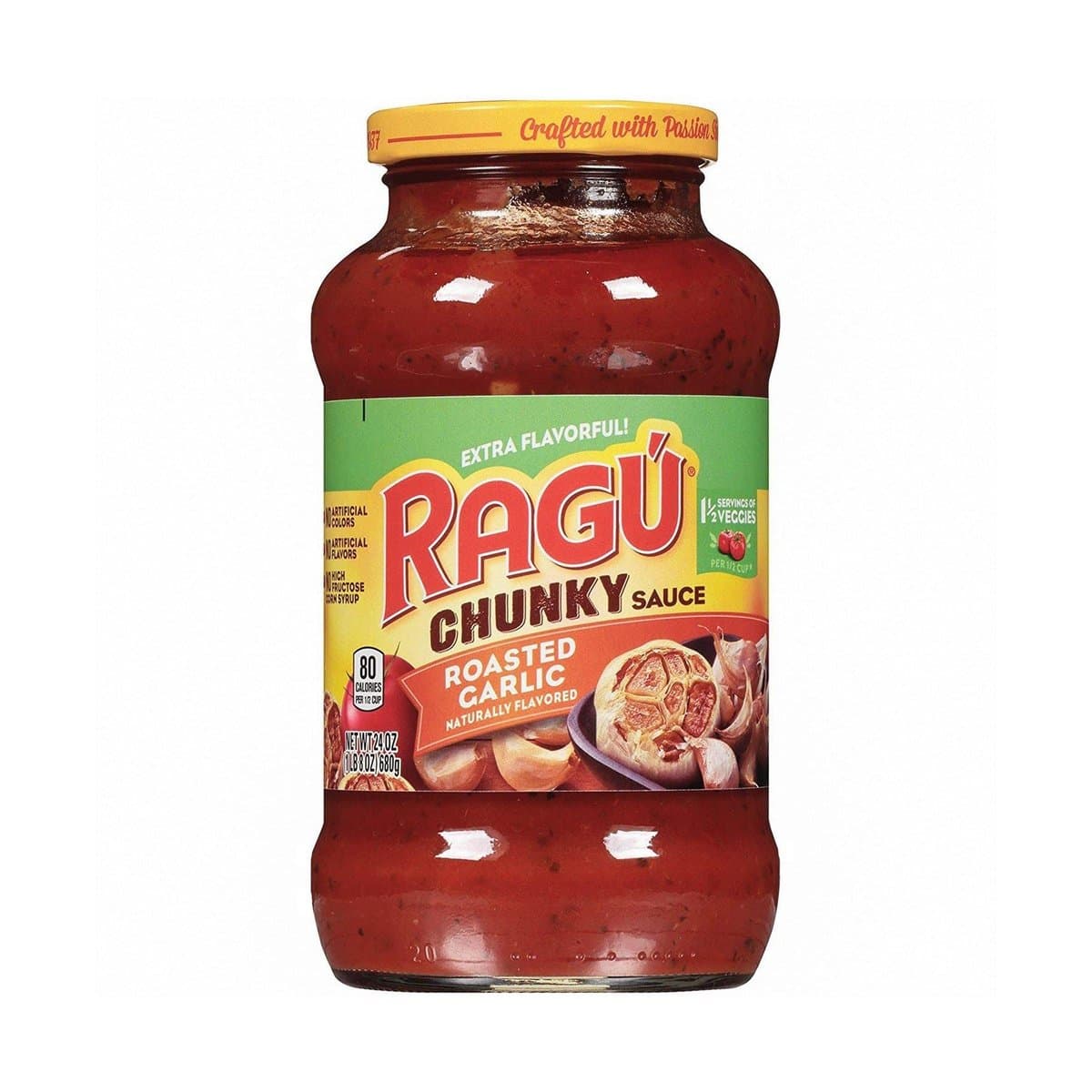 Salsa de Tomates Ragú Ajo Asado 16 Oz Salsa de Tomates Ragú Ajo Asado 16 Oz