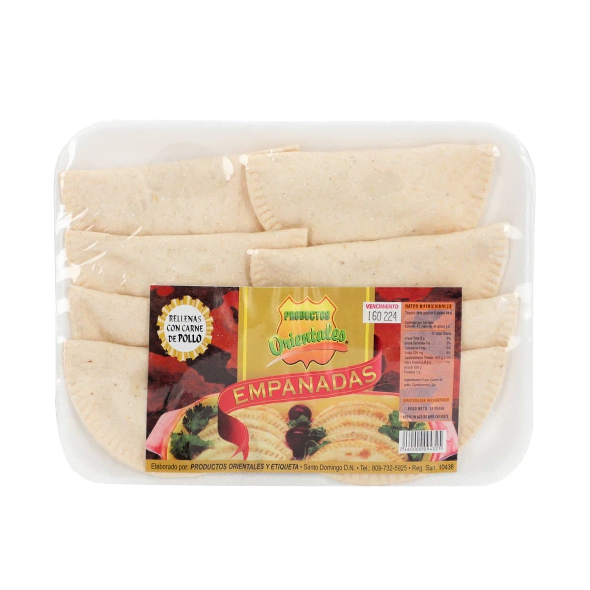 Empanadas Productos Orientales Rellenas con Carne de Pollo Empanadas Productos Orientales Rellenas con Carne de Pollo