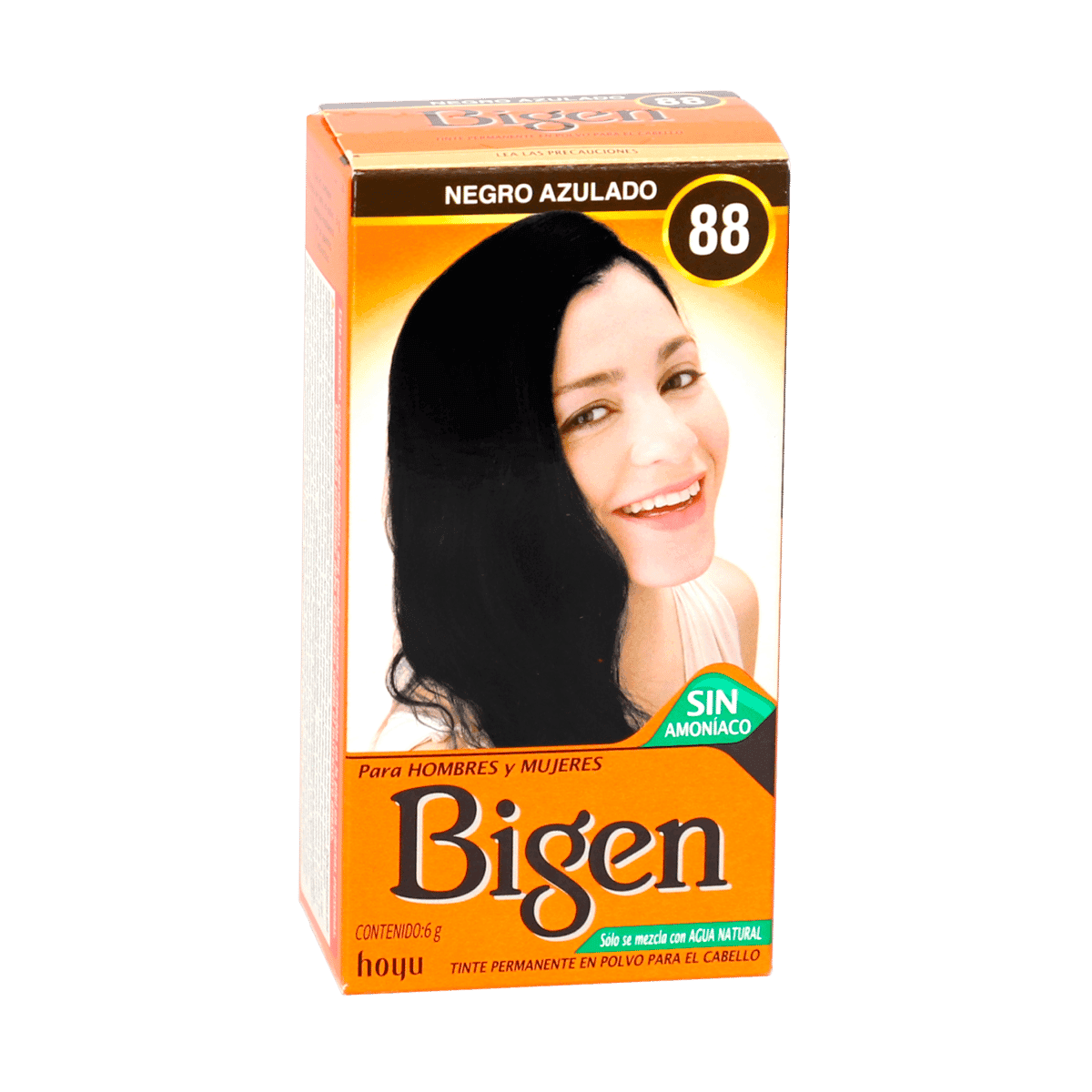 Tinte Bigen Permanente en Polvo Negro Azulado 88 Tinte Bigen Permanente en Polvo Negro Azulado 88