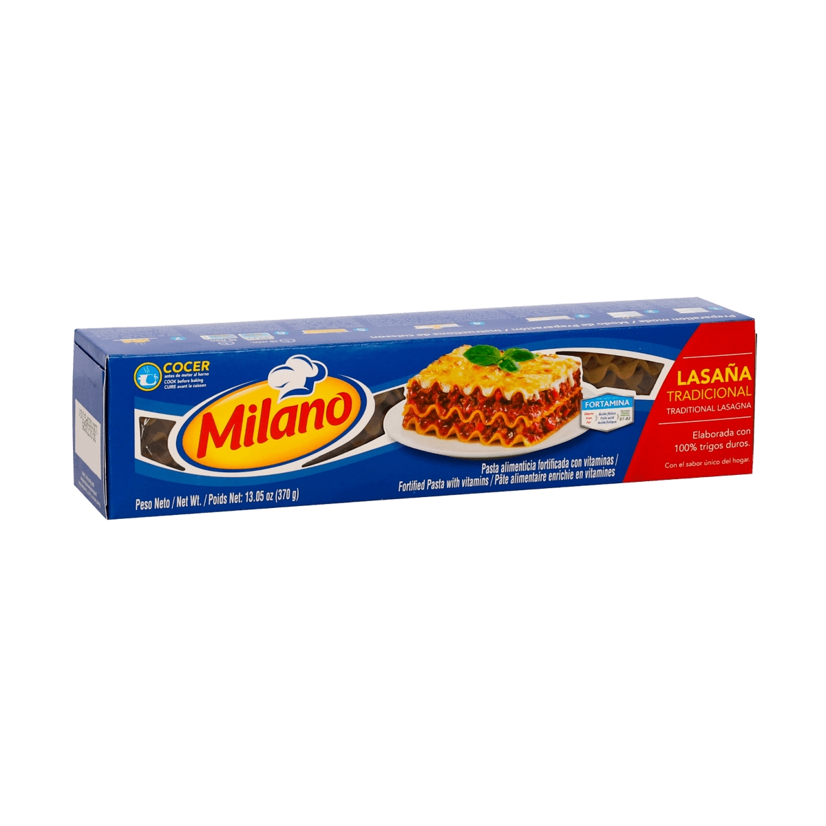 Milano Lasagna Tradicional 24x370gr Milano Lasagna Tradicional 24x370gr