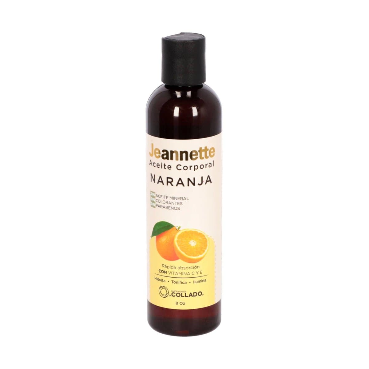 Aceite Corporal De Naranja Jeannette Con Vitamina C Y E 8 Oz Aceite Corporal De Naranja Jeannette Con Vitamina C Y E 8 Oz