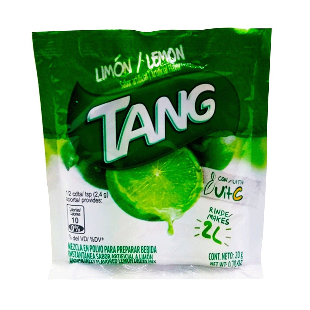 Jugo En Polvo Tang Sabor Limón 20 g Jugo En Polvo Tang Sabor Limón 20 g