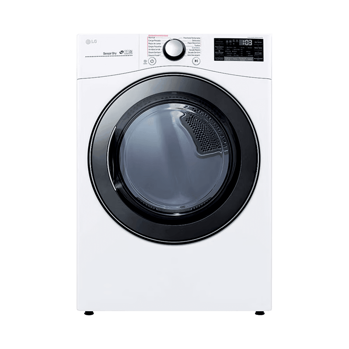 Secadora LG a Gas 22 kg Carga Frontal M/DF22WV2BR Secadora LG a Gas 22 kg Carga Frontal M/DF22WV2BR