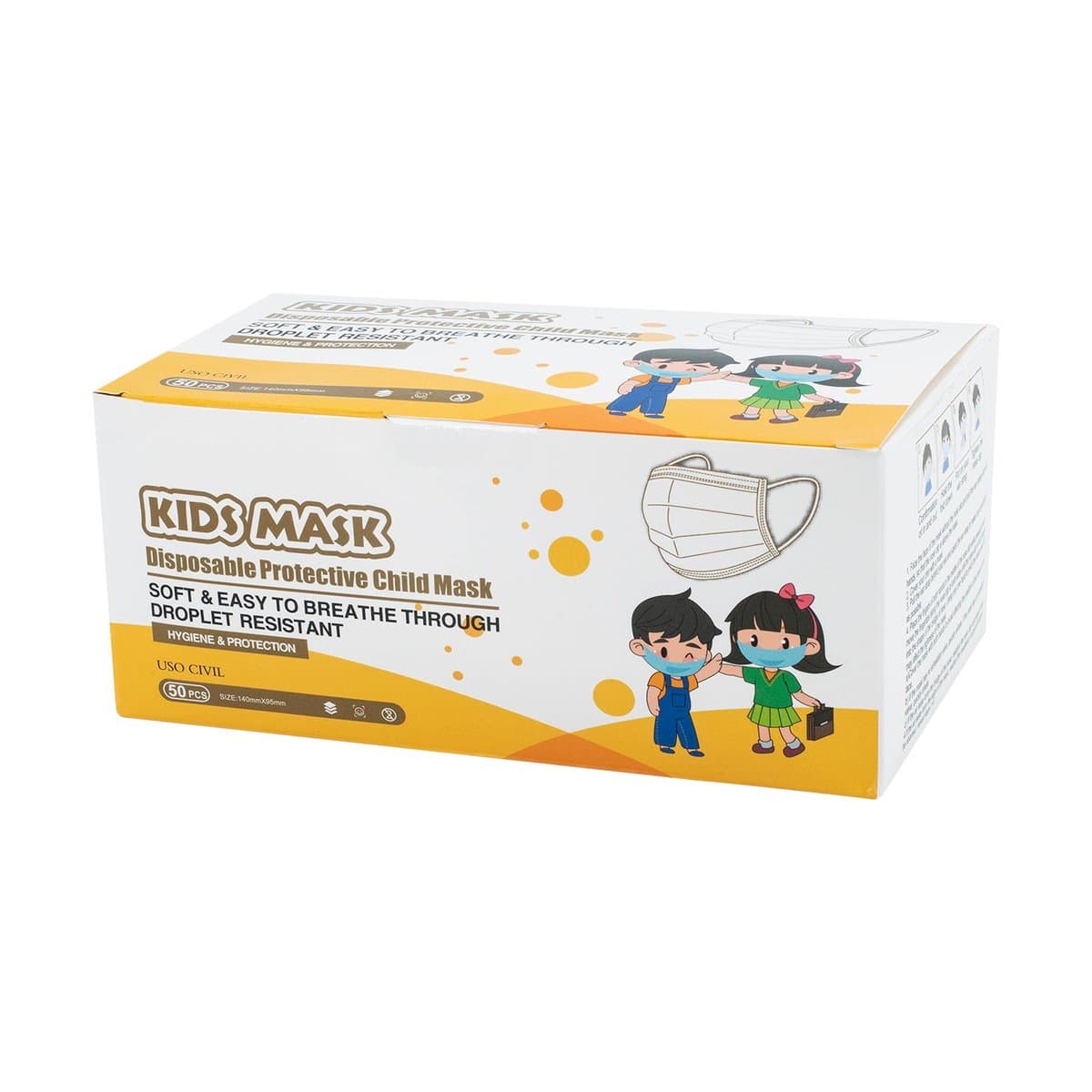Mascarilla Quirúrgica Para Niños 50 uds Mascarilla Quirúrgica Para Niños 50 uds