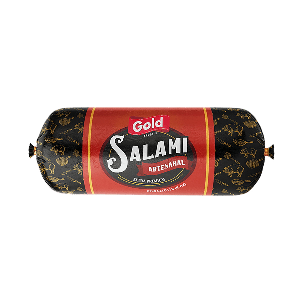 Gold Salami Artesanal 1lb Gold Salami Artesanal 1lb