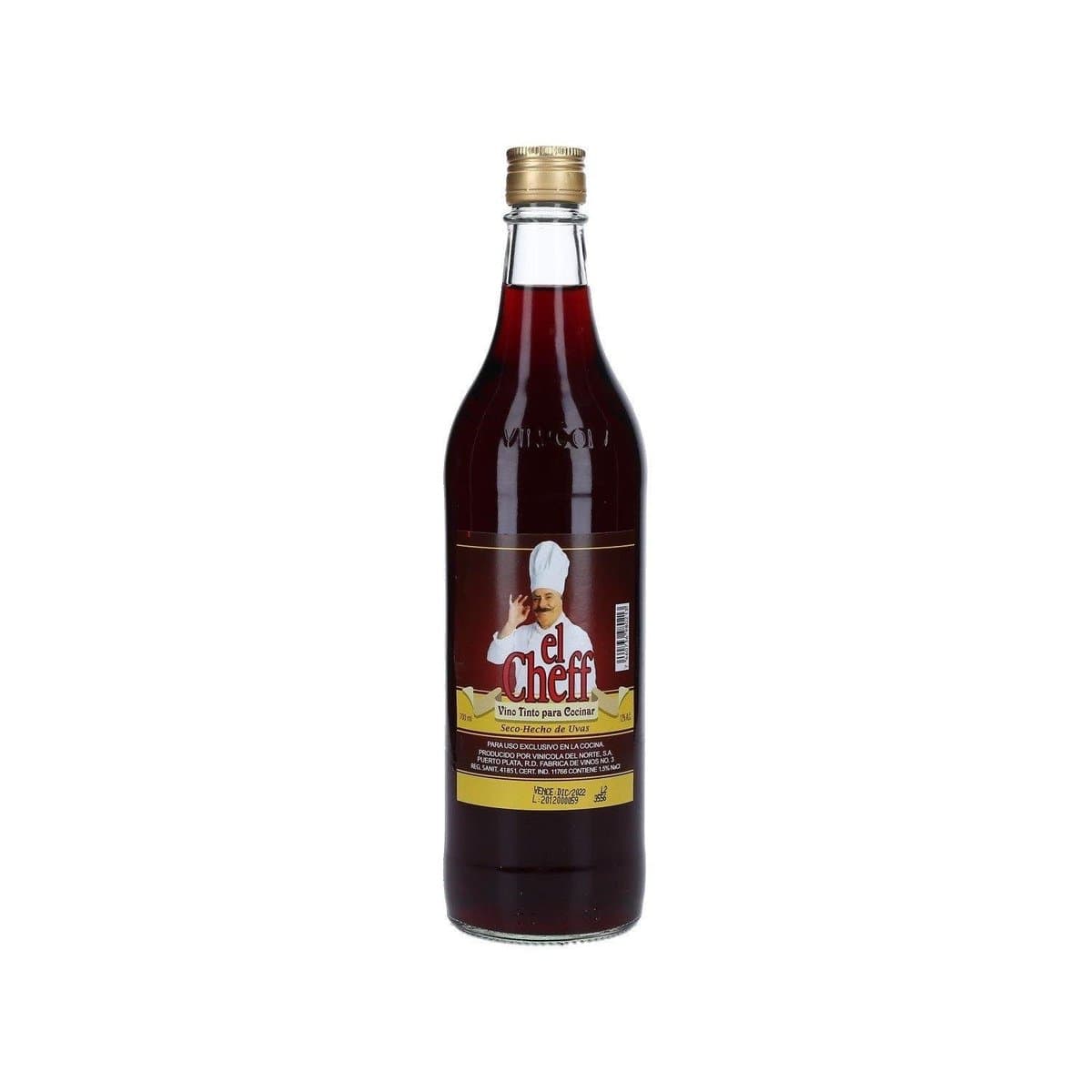 Vino de Coccion El Cheff 700ml Vino de Coccion El Cheff 700ml
