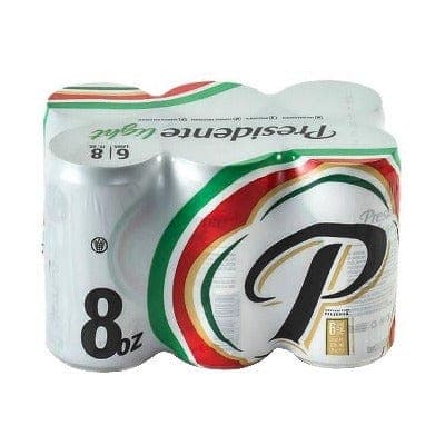 Cerveza Presidente Light Six Pack Lata 236ml Cerveza Presidente Light Six Pack Lata 236ml