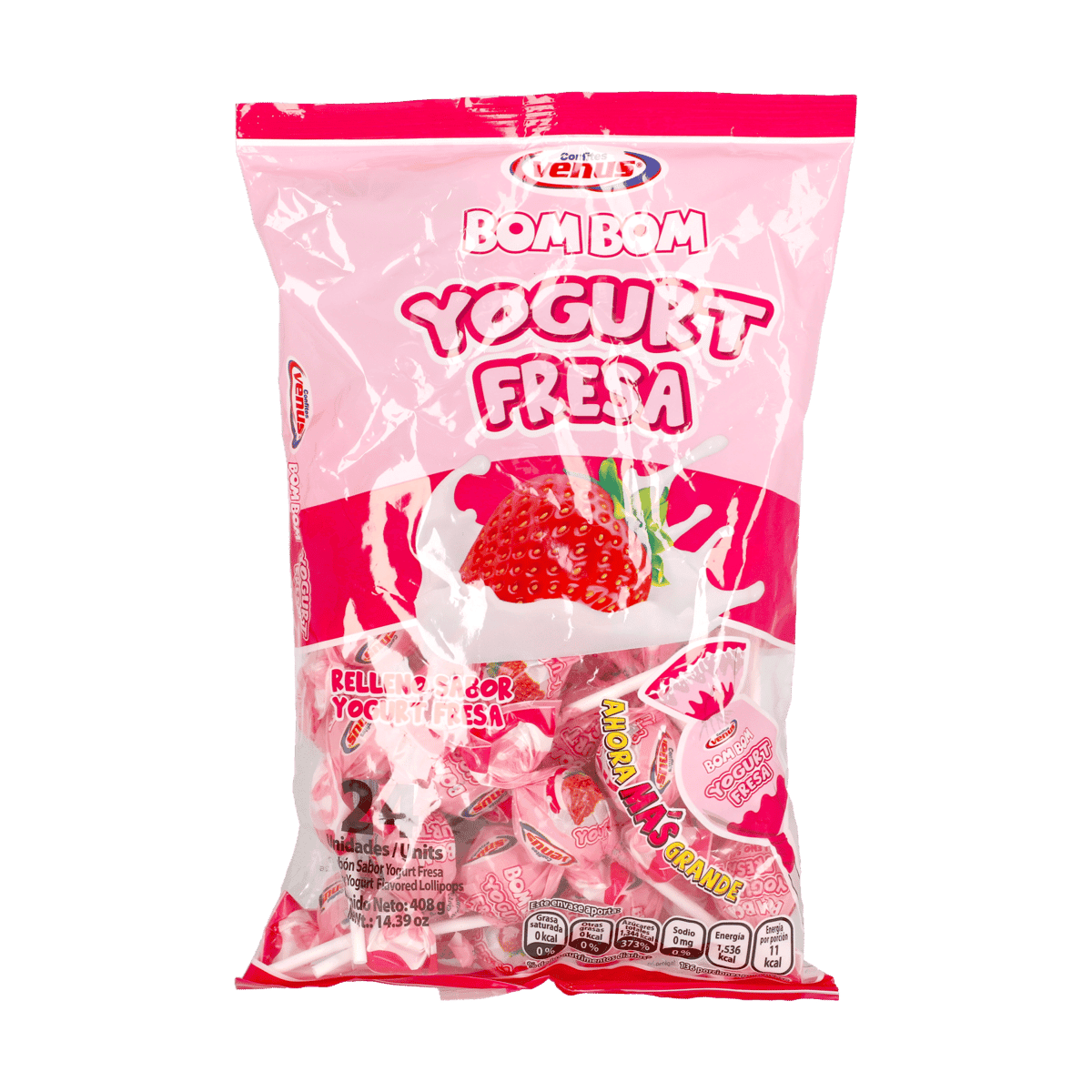 Paletas Sabor Yogurt Fresa 24 Units 288 g Paletas Sabor Yogurt Fresa 24 Units 288 g