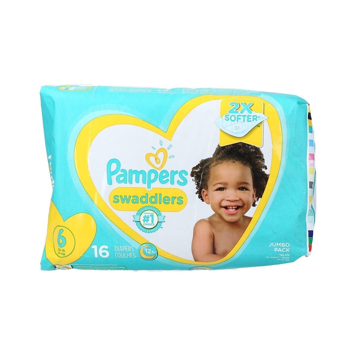 Pañales Desechables Pampers Swaddlers N°6 16 uds Pañales Desechables Pampers Swaddlers N°6 16 uds