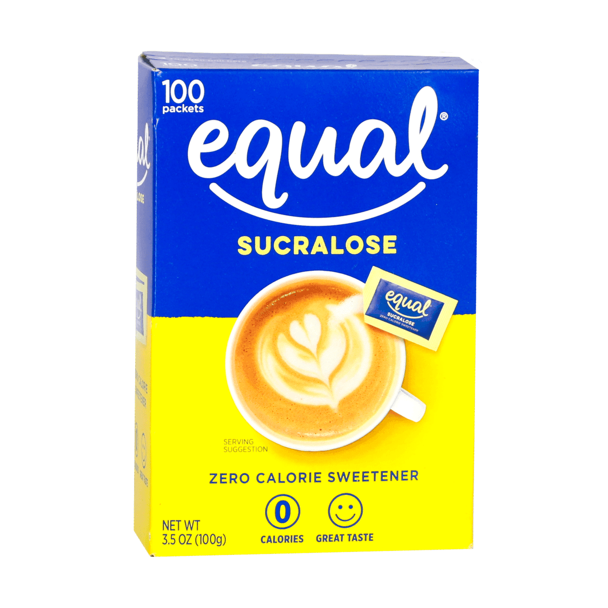 Edulcorante Equal Sucralosa Cero CalorĂas 100 uds Edulcorante Equal Sucralosa Cero CalorĂas 100 uds