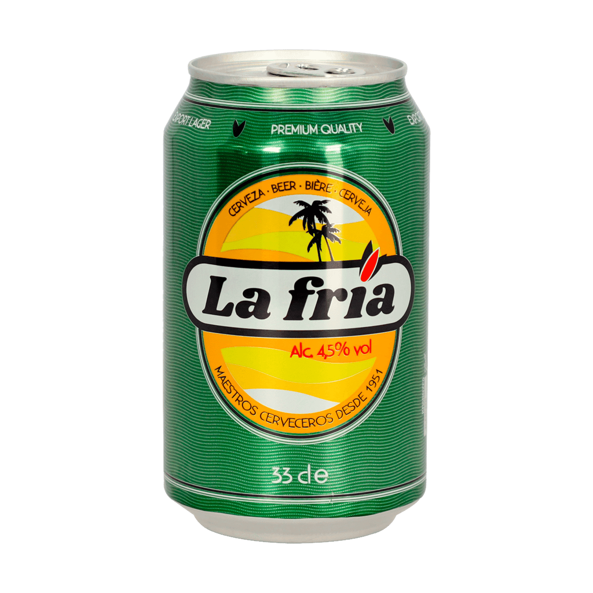 Cerveza La Fría Lata 330 ml Cerveza La Fría Lata 330 ml