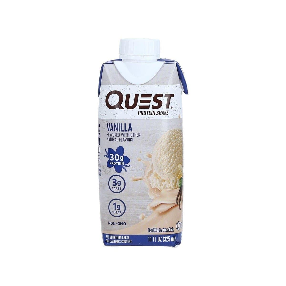 Batida Proteica Quest de Vainilla X4 325 ml Batida Proteica Quest de Vainilla X4 325 ml