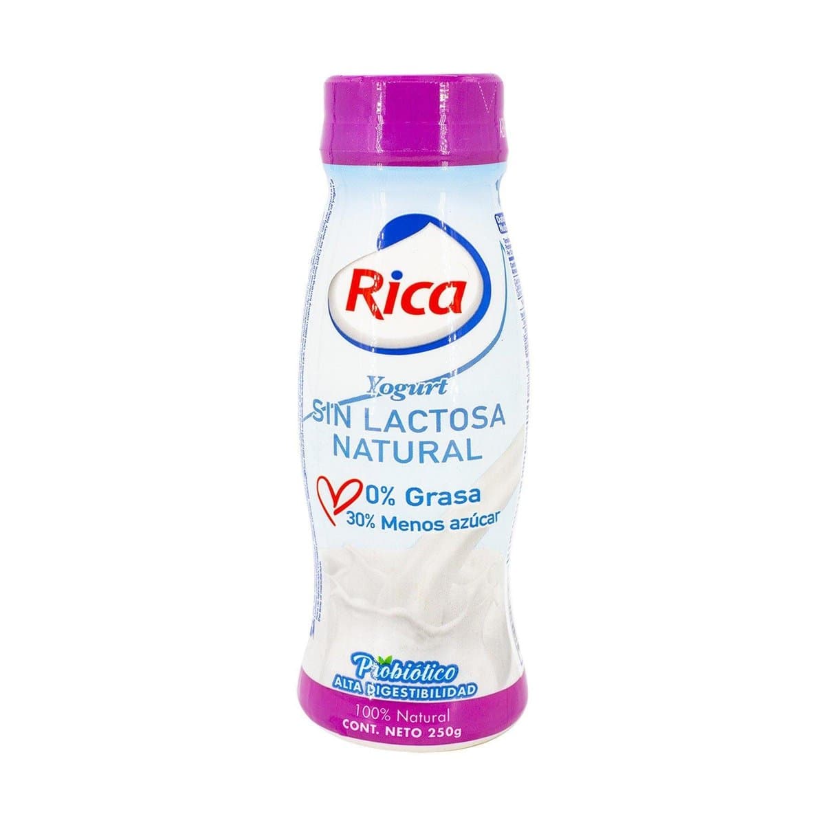 Yogurt Natural Rica Sin Lactosa 9 Oz Yogurt Natural Rica Sin Lactosa 9 Oz