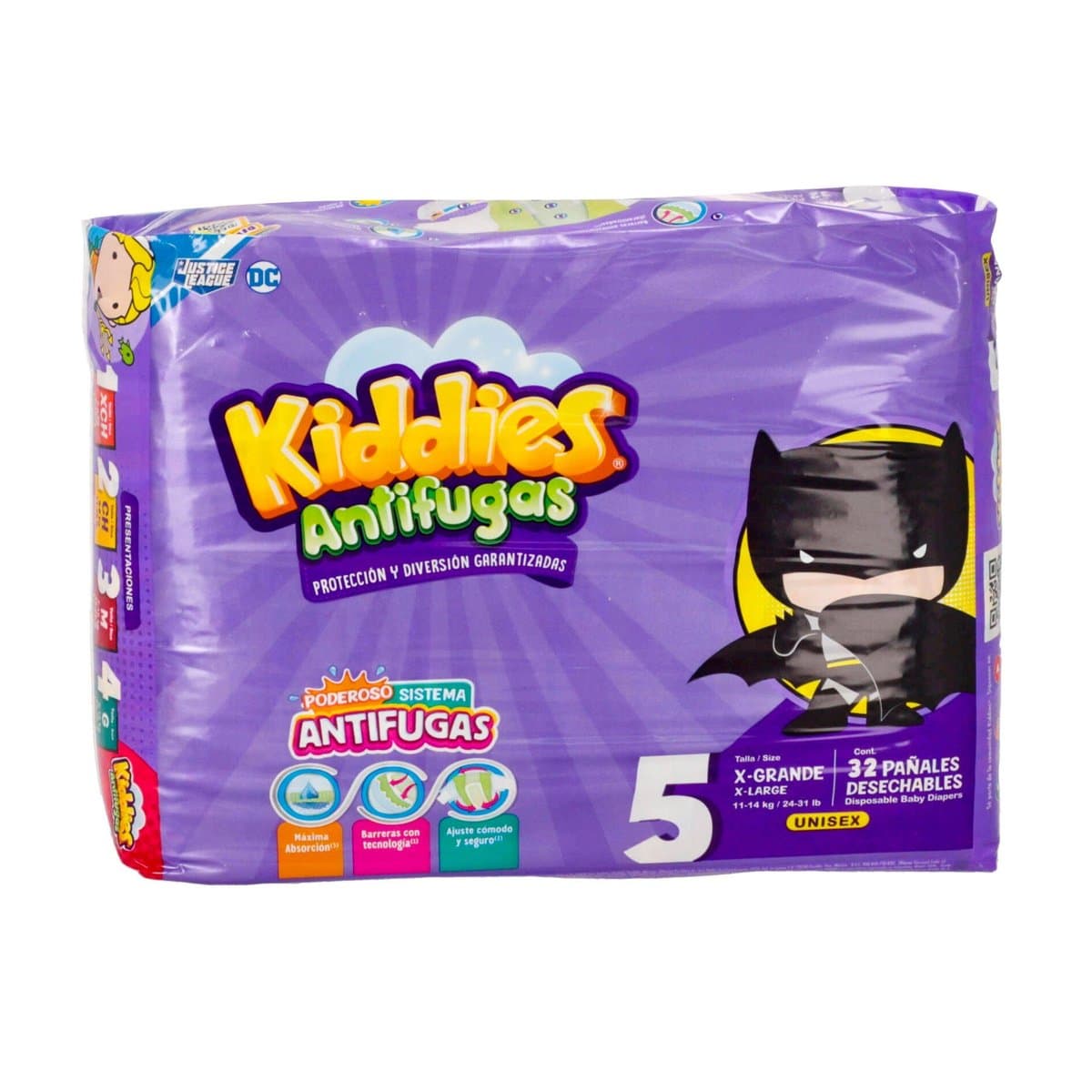 Pañales Kiddies Antifugas Size 5 32 Pañales Pañales Kiddies Antifugas Size 5 32 Pañales