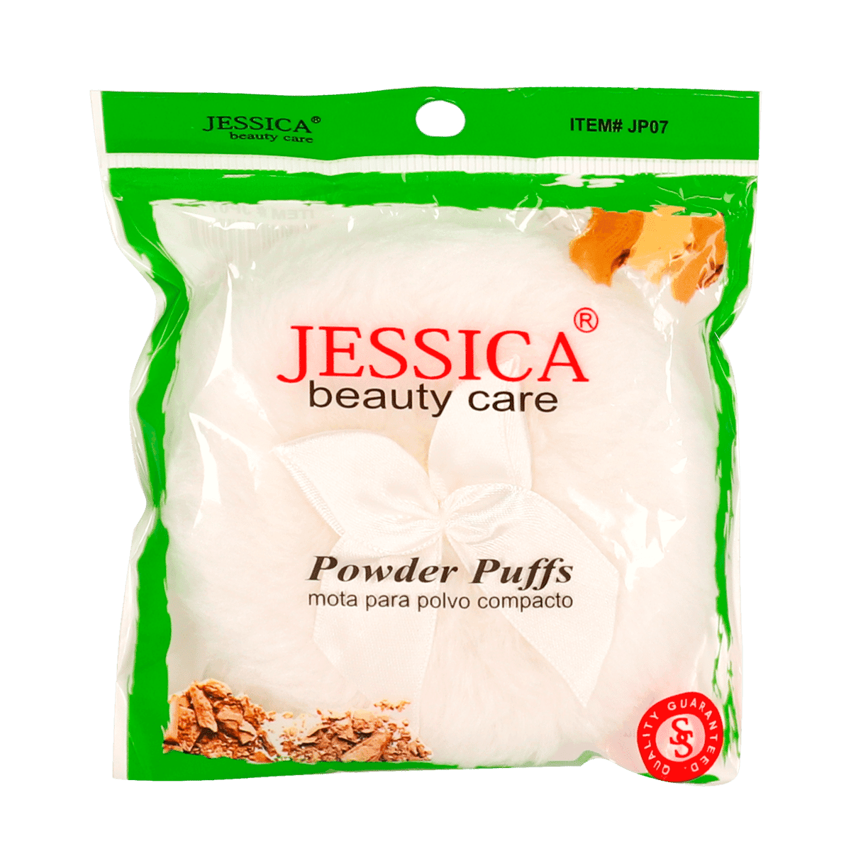 Mota Para Polvo Compacto Jessica R/JP-07 Mota Para Polvo Compacto Jessica R/JP-07