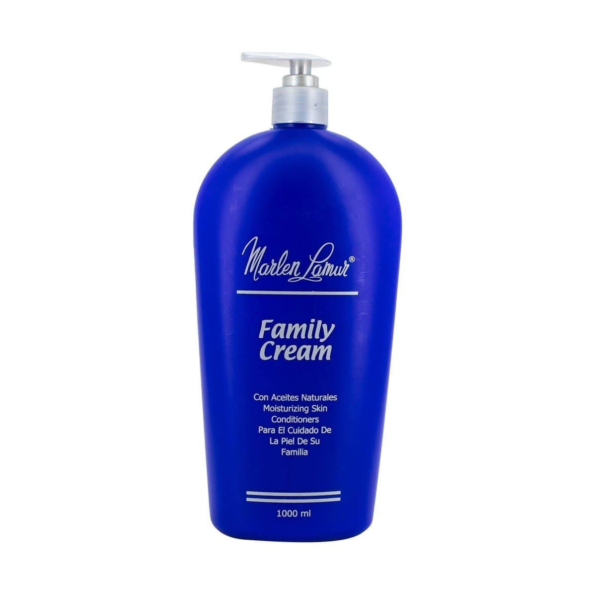Crema Corporal Marlen Lamur Con Aceites Naturales 1000ml Crema Corporal Marlen Lamur Con Aceites Naturales 1000ml