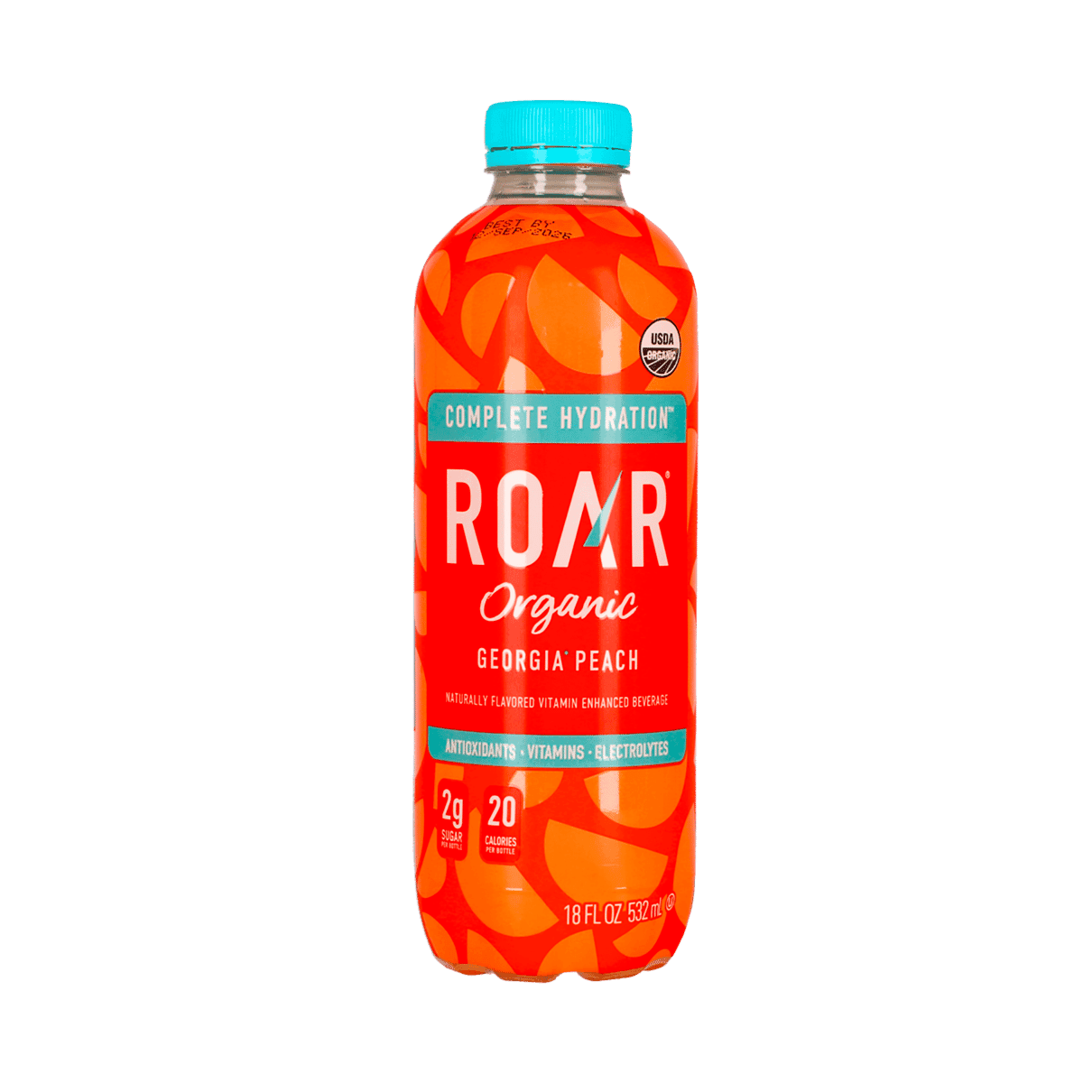 Bebida Orgánica Roar Georgia Peach 18 oz Bebida Orgánica Roar Georgia Peach 18 oz