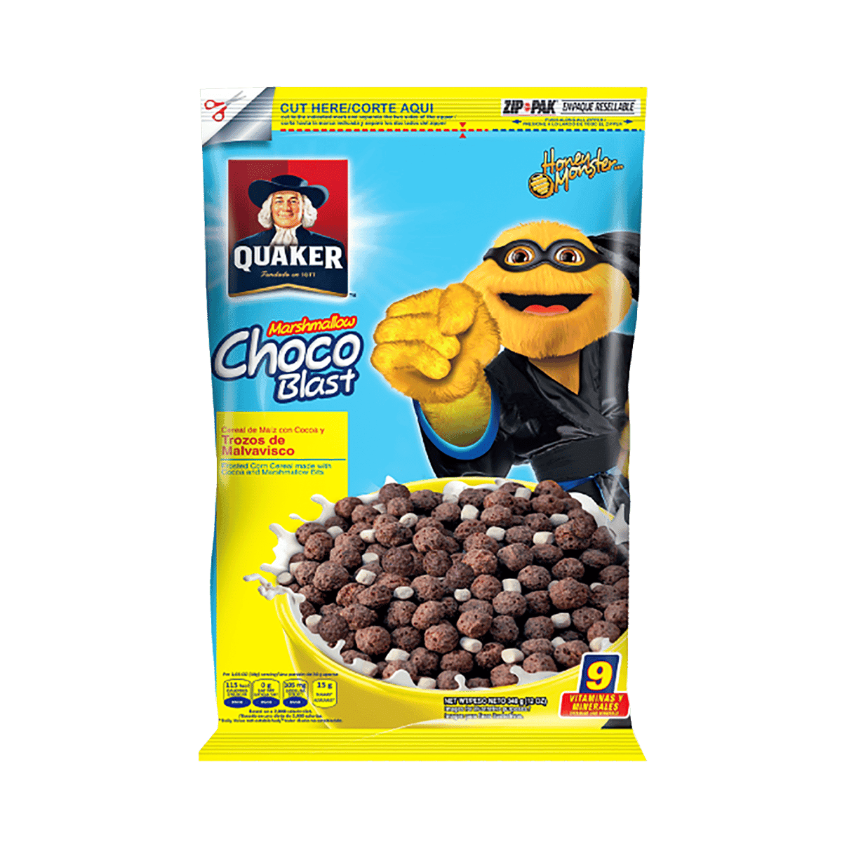 Cereal de Maíz con Cocoa Y Trozos de Malvavisco 337 g Cereal de Maíz con Cocoa Y Trozos de Malvavisco 337 g