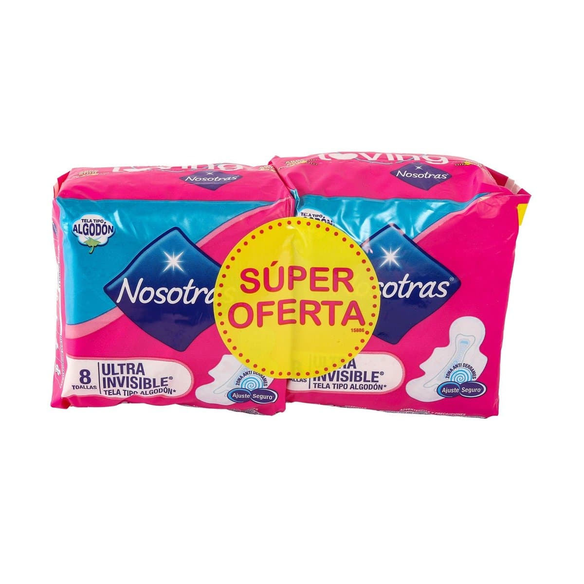 Toallas Nosotras Ultra Invisibles 8 uds Toallas Nosotras Ultra Invisibles 8 uds