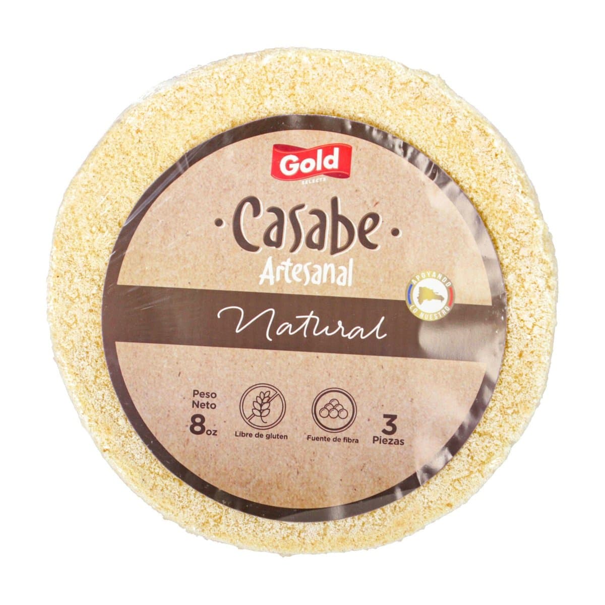Casabe Gold Natural 3 Lonjas Casabe Gold Natural 3 Lonjas