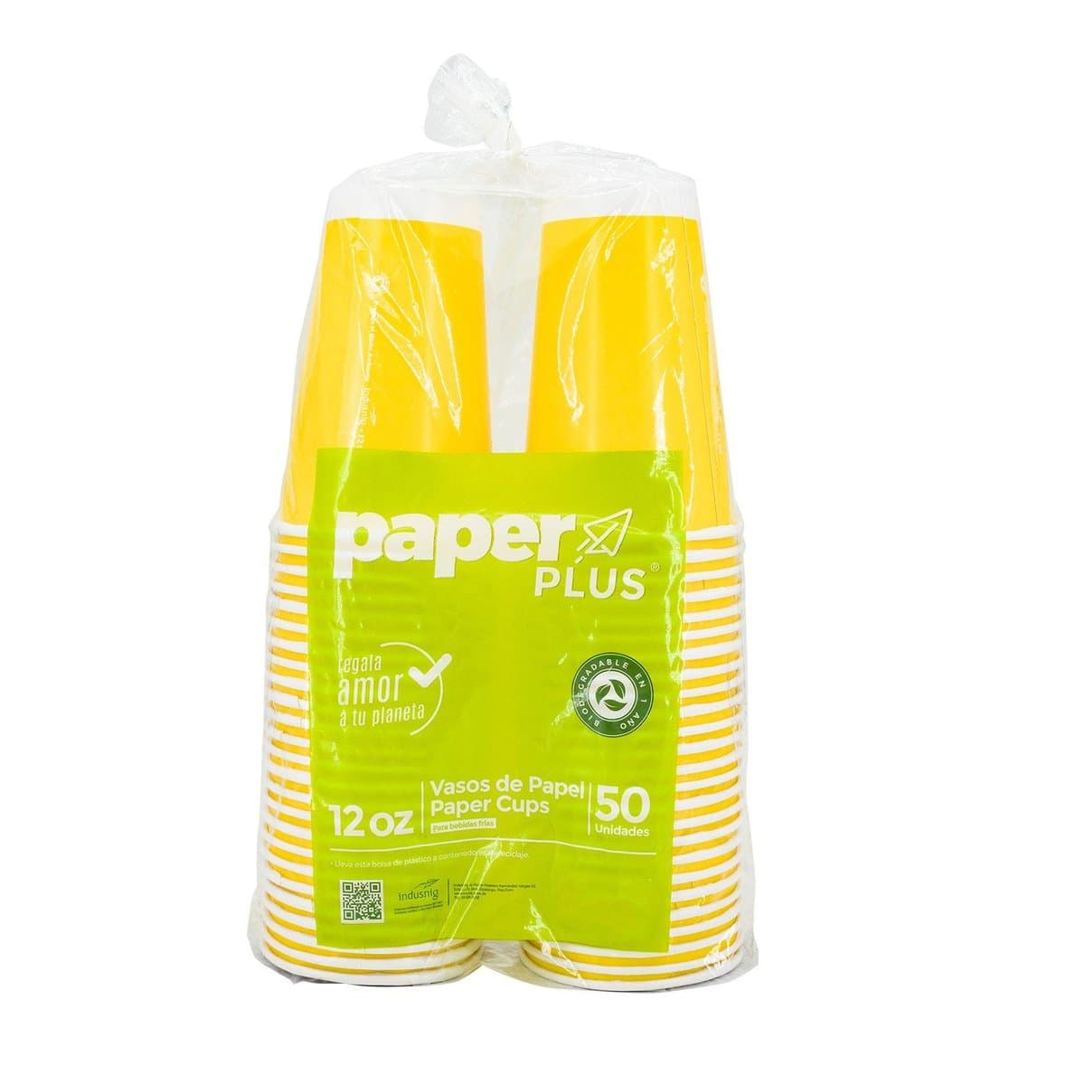 Vasos De Papel 12 Oz 50 uds Amarillo Vasos De Papel 12 Oz 50 uds Amarillo