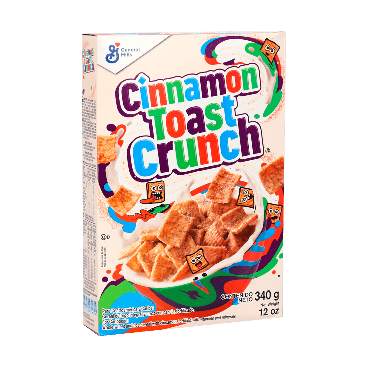 Cereal Cinnamon Toast Crunch 340 Gramos Cereal Cinnamon Toast Crunch 340 Gramos
