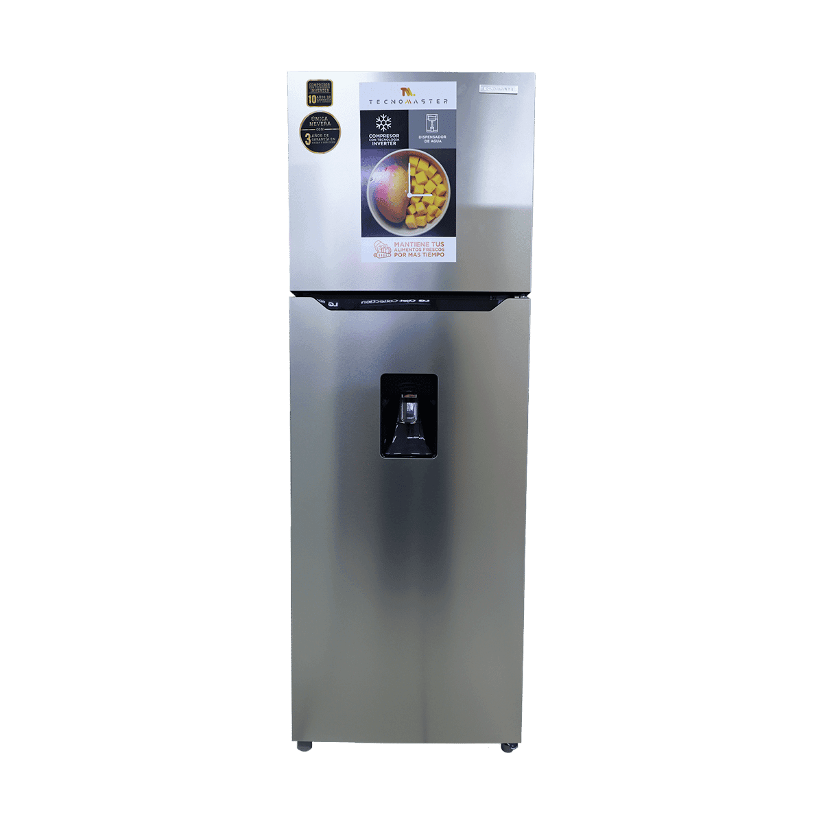 Nevera Tecnomaster Top Mount 12 Pc con Dispensador TM-338WD Nevera Tecnomaster Top Mount 12 Pc con Dispensador TM-338WD