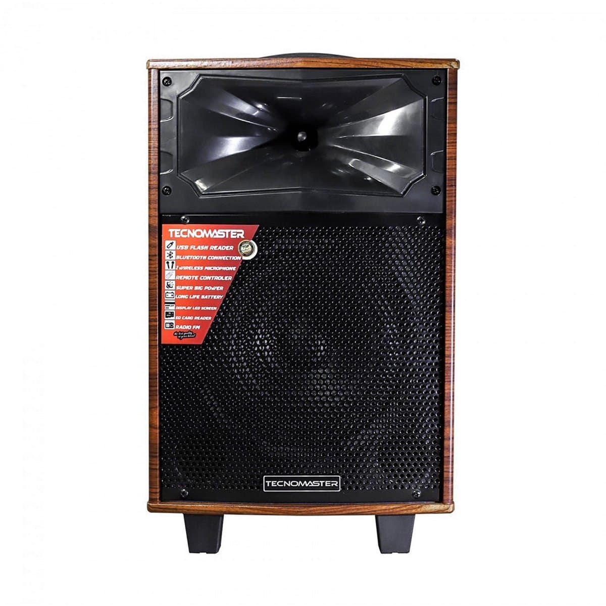 Bocina Portátil Tecnomaster M/WS-W08 8BT USB Bocina Portátil Tecnomaster M/WS-W08 8BT USB