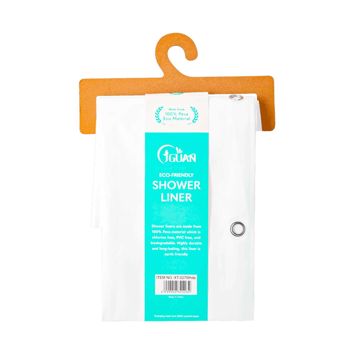 Cortina De Baño Blanca R/XT-027 Cortina De Baño Blanca R/XT-027