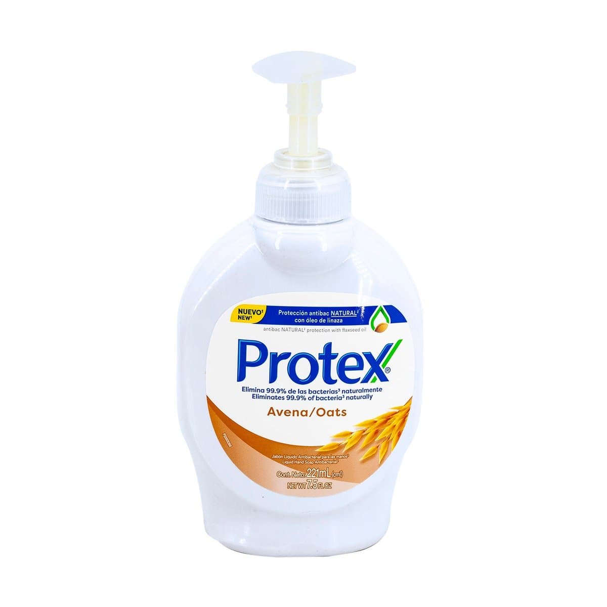 Jabón Líquido Protex De Avena 221ml Jabón Líquido Protex De Avena 221ml