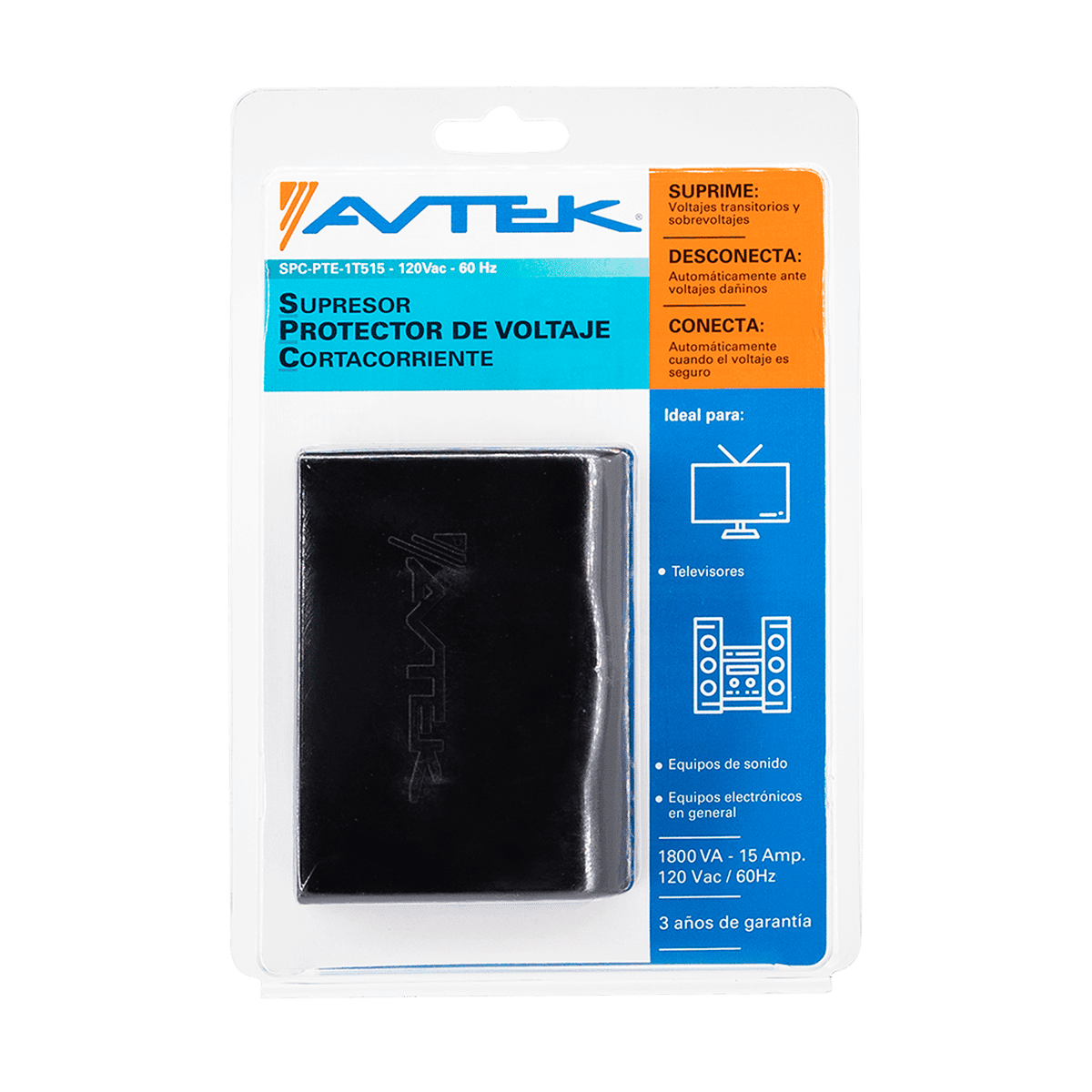 Protector de Voltaje Avtek M/PTE1821BS Protector de Voltaje Avtek M/PTE1821BS