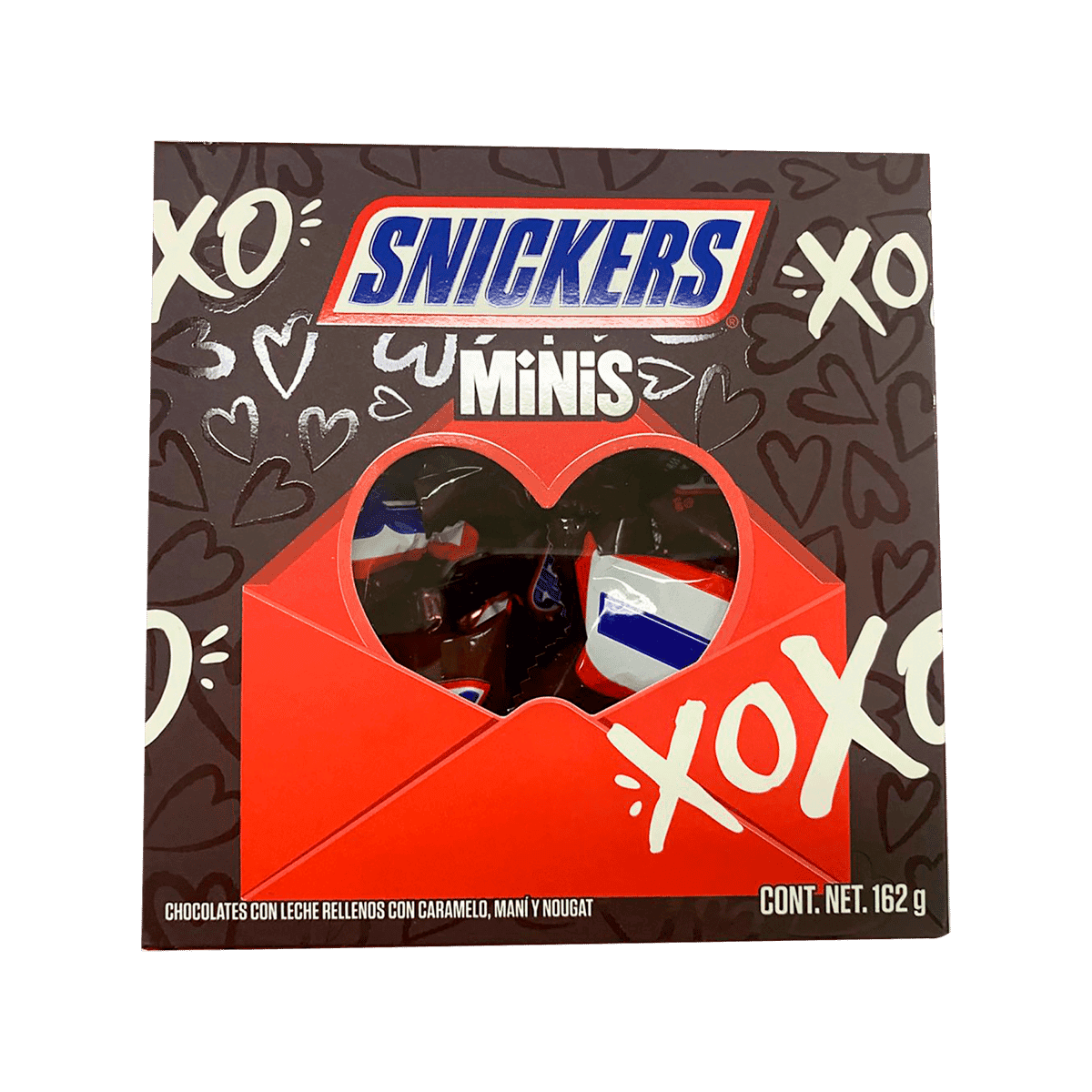 Chocolates Snickers Minis Valentine Box 162 g Chocolates Snickers Minis Valentine Box 162 g