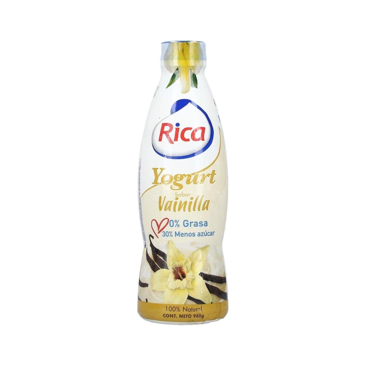 Yogurt De Vainilla Rica Sin Grasa 34 Oz Yogurt De Vainilla Rica Sin Grasa 34 Oz