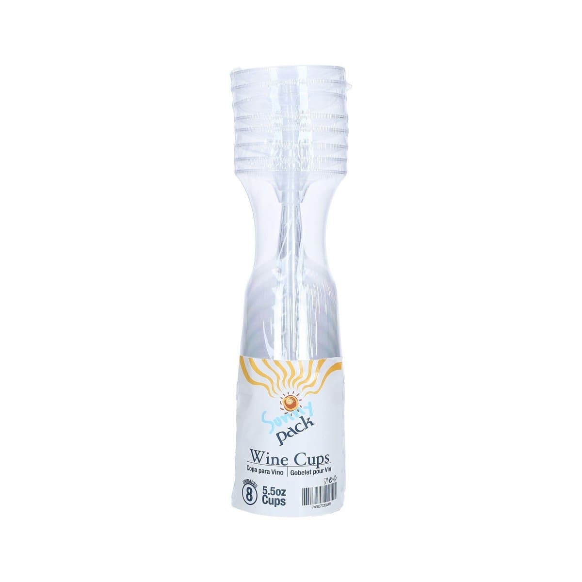Copas Plásticas Sunny Pack 5 Oz 8 uds Copas Plásticas Sunny Pack 5 Oz 8 uds